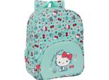 Zaino Scuola Hello Kitty Sea Lovers Turchese 26 X 34 X 11 Cm
