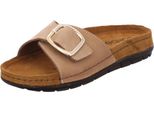 Rohde Donna Mulo In Pelle Chiusura A Velcro Plantare Memory Rodigo-D 5875, Misura:37 Eu, Colore:Beige