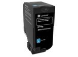 Lexmark Original Toner - Cyan (74C2SC0) FüR Cs720De/Dte, Cs725De/Dte, Cx725De/Dhe/Dthe