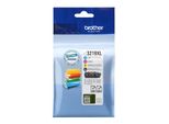 Brother Original LC-3219XL Druckerpatronen 4Er Multipack Bk/C/M/Y (LC3219XLVAL)