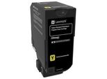 Lexmark Original Toner - Gelb (74C2SY0) FüR Cs720De/Dte, Cs725De/Dte, Cx725De/Dhe/Dthe