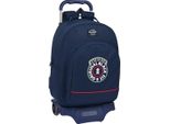 Zaino Scuola Con Ruote Blackfit8 Blu Navy 32 X 42 X 15 Cm