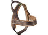 Hunter Harnas Norvegese Da Corsa In Nylon Marrone Cognac