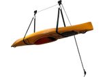 Sollevatore Da Soffitto Per Kayak - Carrucola Per Il Montaggio A Soffitto - Portata 57 Kg - Salvaspazio - Per Kayak/Canoa - Deposito In Garage