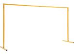 Supporto Per Arco Nuziale - Telaio Quadrato 2 M X 2 M - Altezza Regolabile 106,5-200 Cm - Ferro - Portata 5 Kg - Tubo 1,3 Mm - Oro