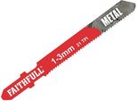 Faithfull - Lame 8009-HSS Per Seghe Da Metallo Confezione Da 5 Pezzi T118A
