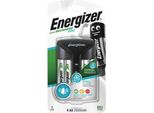 Energizer - Caricabatterie Pro + 4 Batterie Aa 2000 Mah