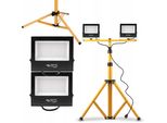 Masterled Set Led Smd Proiettore Stativo 2X50W 8000Lm 4500K IP65