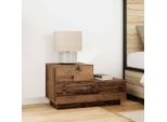 Maison Exclusive - Comodino In Legno Antico 70 X 36 X 40,5 Cm Materiale Ligneo