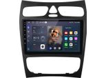 Autoradio Android Da 9 Pollici 6+128 Gb Per Mercedes Benz Clk W209 C209 Wireless Carplay Android Auto 4G Wifi Gps Navi 8 Core Rds Dsp Dab+ Bt