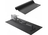 Tappetino Per Tapis Roulant Vevor Per Pavimenti In Moquette Tappetino Di Protezione (915 X 1980 Mm) Per Attrezzature Sportive Con Spessore Di 6 Mm, Tappetino Per Attrezzi Da Allenamento Per Tapis Roulant Ellittici, Vogatori, Protezione Per Pavimenti In Pvc Ad Alta Densità