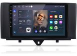 Autoradio Android Da 9 Pollici 6+128 Gb Per Smart Fortwo 451 2010-2015 Wireless Carplay Android Auto 4G Wifi Navigazione Gps 8 Core Rds Dsp Dab+ Bt