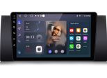 Autoradio Android Da 9 Pollici 6+128 Gb Per Bmw E39 1999-2005 Wireless Carplay Android Auto 4G Wifi Navigazione Gps 8 Core Rds Dsp Dab+ Bluetooth