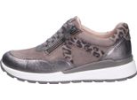 Caprice Sneaker- Taupe Combi Leather : 38 : Taglia Normale: 38 Larghezza: Normale