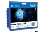 Cartuccia D'inchiostro Originale Brother LC1280XL Giallo (4 Pezzi)