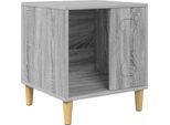 Vidaxl Cuccia Per Cani Grey Sonoma 44 X 42 X 49 Cm Materiale A Base Di Legno