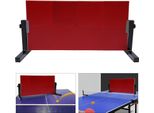 Tavola Di Rimbalzo Per Tennis Da Tavolo/Ping Pong - Tavola Di Rimbalzo Verticale - 66 X 33 Cm - Allenamento In Solitaria - Ausilio Per L'allenamento - Rosso