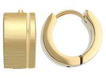 Paar Creolen Adelia´s "Damen Creolen Aus Poliertem Edelstahl Ø 9 Mm", Silber, Ohrringe, Damen, Damen, Edelstahl