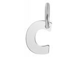 KettenanhäNger Adelia´S "Trendiger Buchstabe AnhäNger Aus 925 Sterling Silber", Silber, SchmuckanhäNger, Damen, Silber 925 (Sterlingsilber), KettenanhäNger