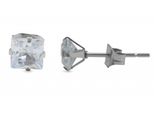 Paar OhrhäNger Adelia´s "Damen Ohrstecker Aus Edelstahl Und Zirkonia", Silber, Ohrringe, Damen, Damen, Edelstahl