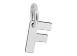 KettenanhäNger Adelia´s "Hochwertiger Buchstabe AnhäNger Aus 925 Sterling Silber", Silber, SchmuckanhäNger, Damen, Silber 925 (Sterlingsilber), KettenanhäNger