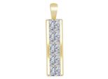 KettenanhäNger Adelia´S "Stilvoller Schmuck AnhäNger Aus 925 Sterling Silber", Gold, SchmuckanhäNger, Damen, Silber 925 (Sterlingsilber), KettenanhäNger