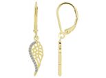 Paar Ohrclips Adelia´s "Damen Ohrclips Aus Rhodiniertem 925 Sterling Silber Und Zirkonia", Silber, Ohrringe, Damen, Damen, Silber 925 (Sterlingsilber)