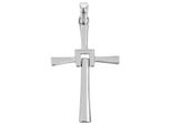 KettenanhäNger Adelia´s "Stylischer Kreuz AnhäNger Aus 925 Sterling Silber", Silber, SchmuckanhäNger, Damen, Silber 925 (Sterlingsilber), KettenanhäNger