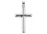 KettenanhäNger Adelia´S "Trendiger Kreuz AnhäNger Aus 925 Sterling Silber", Gold, SchmuckanhäNger, Damen, Silber 925 (Sterlingsilber), KettenanhäNger