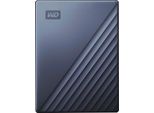 WD externe HDD-Festplatte My Passport Ultra, blau, 4 TB, Festplatten