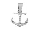 KettenanhäNger Adelia´S "Eleganter Anker AnhäNger Aus 925 Sterling Silber", Silber, SchmuckanhäNger, Damen, Silber 925 (Sterlingsilber), KettenanhäNger