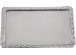 Aps 388 Aps Tablett "SchÖNer Essen"", (B)530 X (T)320 Mm, Silber"