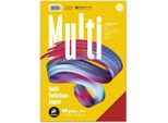 Staufen® 734050997 Carta Multifunzionale 7X Plus - A4, 80 G/M², Rosso, 50 Fogli