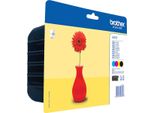 Brother LC121 Value Pack - Nero, Giallo, Ciano, Magenta