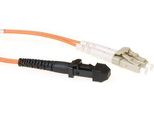 Act Cavo Patch In Fibra Multimodale 62,5/125 OM1 Duplex Da 2 Metri Lszh Con Connettori Mtrj E Lc