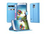 Cadorabo Custodia Per Samsung Galaxy S5 / S5 Neo Custodia Protettiva In Blu Custodia Per Cellulare Cover Chiusura Magnetica