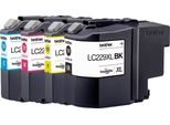 Brother LC-229XLVALBP Cartuccia D'inchiostro 4 Pz. Originale Nero, Ciano, Magenta, Giallo