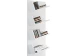 Scaffale Da Parete Lansi Bianco A. 90 X L. 33 X P. 16 Cm