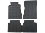 Per Mercedes Classe E 190-190E Dal 1982-1993 Tappetini In Gomma Petex Montati 4 Pezzi Neri Tappetini Per Tutte Le Stagioni Tappetini In Gomma Per Pavimento