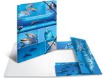 Cartella Angolare Herma "Dolphins"", In Cartone, Din A3"