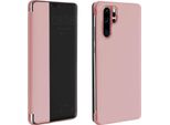 Flip Cover Con Finestra Smart View Per Huawei P30 Pro - Oro Rosa