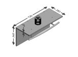 Fmd Mobili 441-001 Appendiabiti Da Parete In Stile Antico Scuro, Dimensioni Circa 72 X 34,5 X 29,5 Cm (Lxaxp)