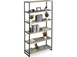 Relaxdays Scaffale A 6 Scomparti Industrial