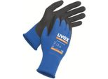 Uvex Athletic Lite - Guanti - Taglia: 9 - Gomma Nitrile Butadiene (Nbr), Microschiuma Paia (Confezione Da 10)