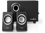 Altoparlanti Per Pc Nedis 2.1 33 W Alimentazione Usb Controllo Volume CSPR10021BK