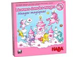 Haba Unicorno Glitter Glamour - Gioco Dell'unicorno Magico Con Le Nuvole Impilabili