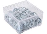 Rondella Bofix M5 Zincata, Confezione A 100 Pezzi Argento