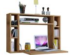 Scrivania Wandila Rovere Al Miele A. 60 X L. 90 X P. 20 Cm