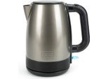 Bollitore Senza Fili 1,7 L 2200 W Acciaio Inox/Nero Black+Decker Bxke2201E