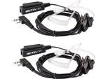 Cuffie Walkie Talkie Retevis, Cuffie A 2 Poli, Compatibili Con La Radio Retevis RT24 RT27 RT22 RT28 (2 Pcs)